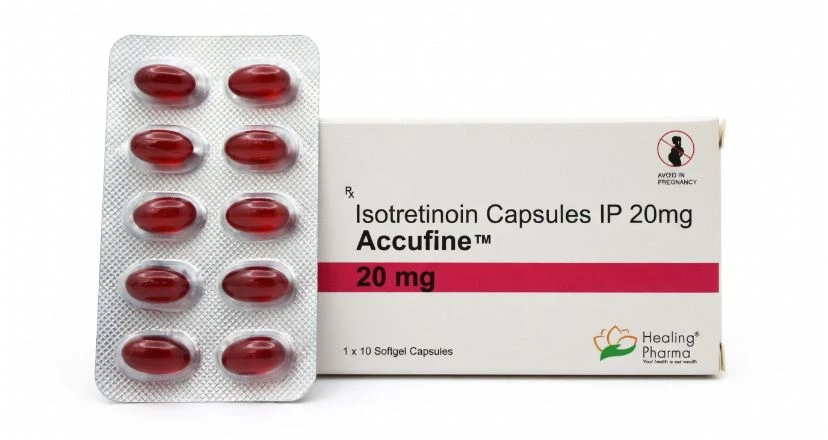 Isotretinoin 20 mg 1 x 10 softgel capsules